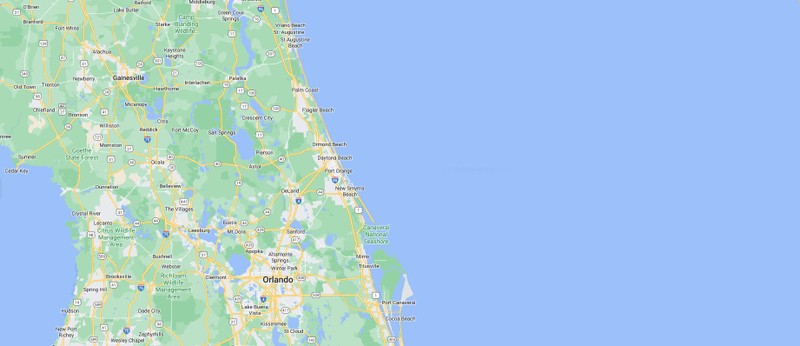 map location